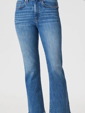 Mavi Mid Rise Crop Flare Jeans 29W27L NEW